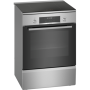 Bosch viryklė HLS79Y351U Series 6, 60 cm pločio, nerūdijančiojo plieno, LCD