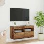 TV sieninė spintelė Senovinis medis 80 x 30 x 40 cm