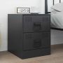 Spintelės Rankenos 2 pcs Juoda 85 x 45 mm Metalas