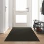Durų kilimėlis Kita Juoda 120 x 350 cm Poliamidas ir PVC