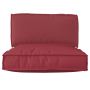 Pallet pagalvių rinkinys 2 pcs Antracitas Oksfordo audinys