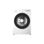 TCL | Washing machine | FF0844WA0 | Energy efficiency class A | Front loading | Washing capacity 8 kg | 1400 RPM | Depth 52 cm | Width 60 cm | Display | LED | Steam function | Wi-Fi | White