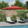 Roma Parasol Raudona 286 x 284 x 270 cm