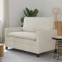 Sofa Kreminė 126 x 81 x 87,5 cm Aksomas