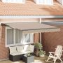 Markizės rėmas Smėlio 350 x 250 cm Poliesteris su PU danga