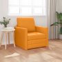 Sofa lova 60cm Tamsiai geltona audinys