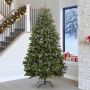 Dirbtinė Kalėdų eglutė su 300 LED Žalia 270 cm PVC ir metalas
