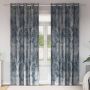 Aksominio tipo užuolaidos 2 pcs Sidabrinė Pilka 225 x 140 cm