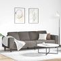 Sofa Šviesiai pilka 250 x 77 x 76 cm Kordūrinis audinys
