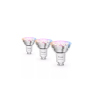 Philips Hue E WCA 345 GU10 3P EU | E27 | 8 W | 16 million colors, White and colored light