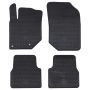 Automobilių kilimėlis 4 pcs Juoda tinkamas C4 , C4X , 2008 TPE