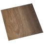 Savesiūnančių Grindų Plokštės 30,5 x 30,5 cm 20 pcs PVC Ruda