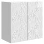 Prie sienos montuojama spinta Itin blizgi balta 59 x 31 x 60 cm