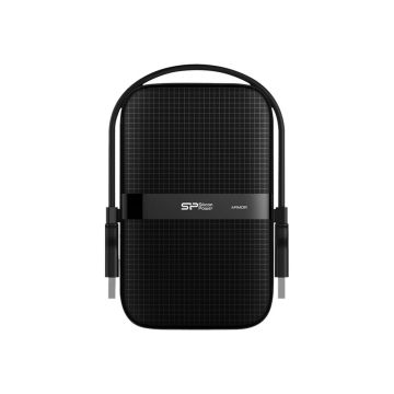 Išorinis atminties diskas Armor A60, juodos spalvos, 1000 GB, USB 3.2