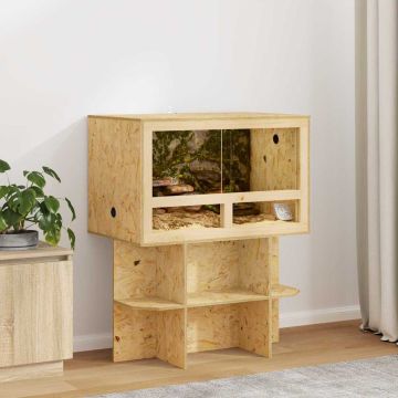 Terariumo bazė Ruda 80 x 50 x 50 cm OSB