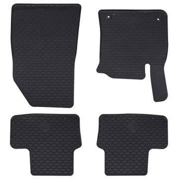Automobilių kilimėlis 4 pcs Juodas tinka CAPTUR , ASX , SYMBIOZ