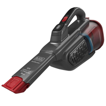 BLACK & DECKER dulkių siurblys-šluota BHHV315B-QW, 12 V, juodos spalvos, belaidis