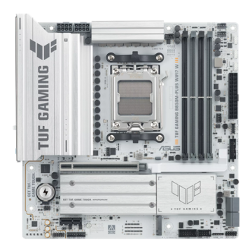 Asus pagrindinė plokštė TUF GAMING B850M-PLUS WIFI7 W, DDR5
