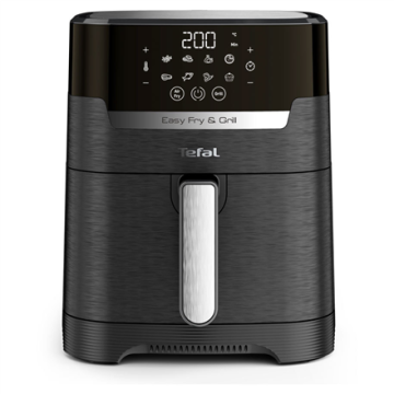 Tefal gruzdintuvė EY505815, juodos spalvos, 4,5 L