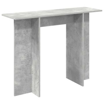 Konsolinis stalas Betono pilka 100 x 30 x 75 cm