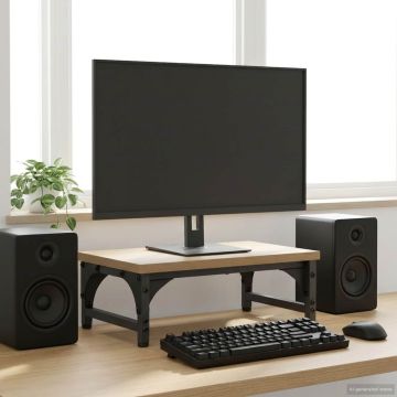 Monitoriaus laikiklis Artisano ąžuolo 37 x 23 x 14 cm PB