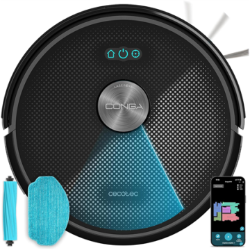 Cecotec robotas Conga M70, juodos spalvos, 4500 mAh