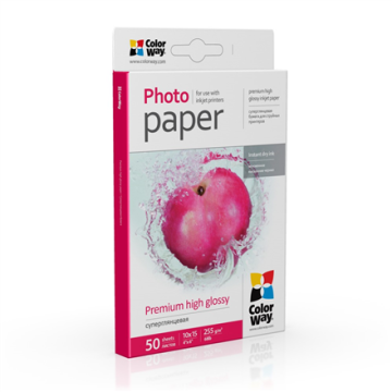 ColorWay fotopopierius, 255 g/m², 50 lapų, itin blizgus