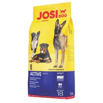 Sausas šunų maistas JosiDog Active, paukštiena, 0.9 kg