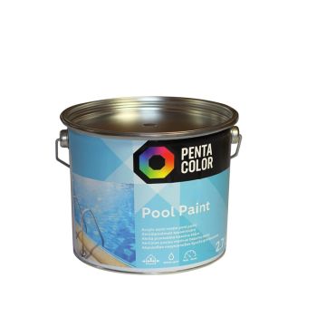 Dažai baseinams Pentacolor Pool Paint 2.7L mėlyna
