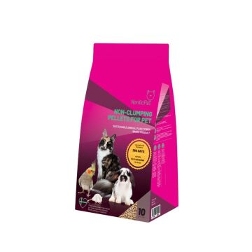 Kačių kraikas organinis (nesušokantis) NordicPet, 10 l