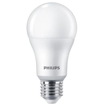 Lemputė Philips LED, A60, E27, 13W, 1521lm, 4000K