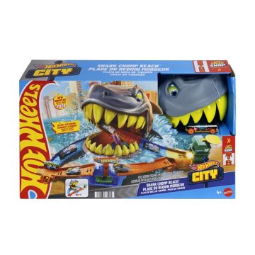 Automobilių trasa Mattel Hot Wheels City Shark Chomp Beach