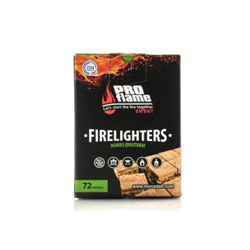 Uždegiklis Pro Flame Expert , 8 cm x 13 cm, 72 vnt.
