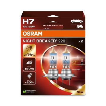 Automobilio lemputė Osram Halogeninė, balta, 12 V