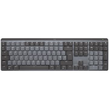 Klaviatūra Logitech MX Mechanical EN, juoda/pilka, belaidė