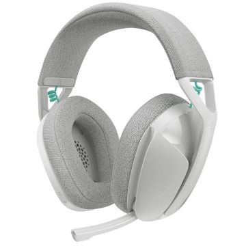 Belaidės žaidimų ausinės Logitech G321 981-001569, balta sp.