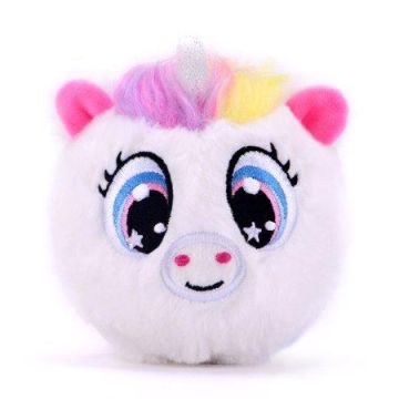 Pliušinis žaislas Bouncibles Unicorn Luma, 8 cm
