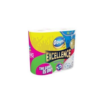 Popierinis rankšluostis Ooops Excellence, 3 sl, 2 vnt.