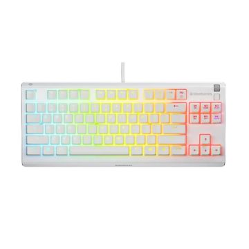 Klaviatūra Steelseries Apex 3 TKL, Anglų (US), balta