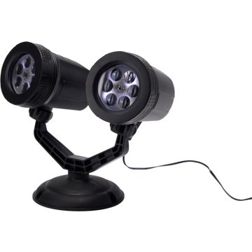 LED projektorius "Snaigės" Double, 8 LED