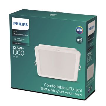 Įmontuojamas šviestuvas Philips MESON, 12.5W, 4000°K, LED