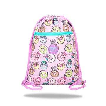 Sportinis krepšys CoolPack Happy Donuts, mėlyna/rožinė