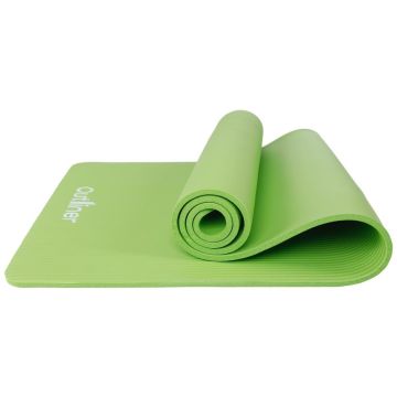 Kilimėlis fitnesui ir jogai Outliner, žalia, 183 cm x 60 cm