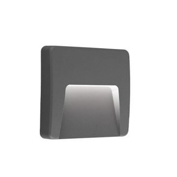 Šviestuvas įleidžiamas Viokef Cop 4308900,3000°K,LED, pilkas