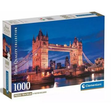 Dėlionė Tower Bridge At Night 39772, 50x70 cm, 1000 vnt