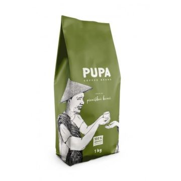 Kavos pupelės Pupa Idealiai pieniškai kavai, 1 kg