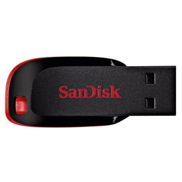 USB atmintinė SanDisk Cruzer Blade SDCZ50-032G-A11, juoda
