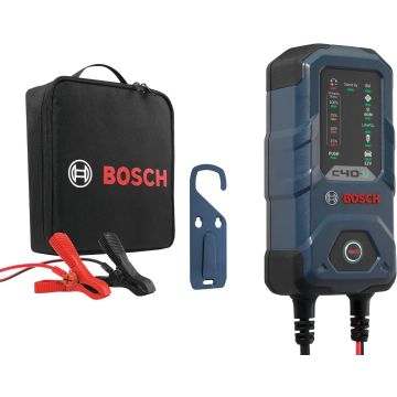 Akumuliatoriaus įkroviklis BOSCH C40-LI, 6–24 V, 5 A