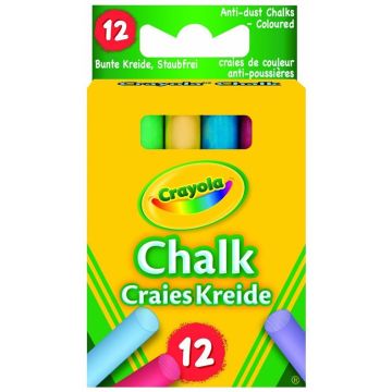 Kreida Crayola, įvairių spalvų