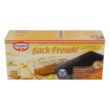 Kepimo forma Dr. Oetker 2515, juoda, 25 cm x 11.5 cm